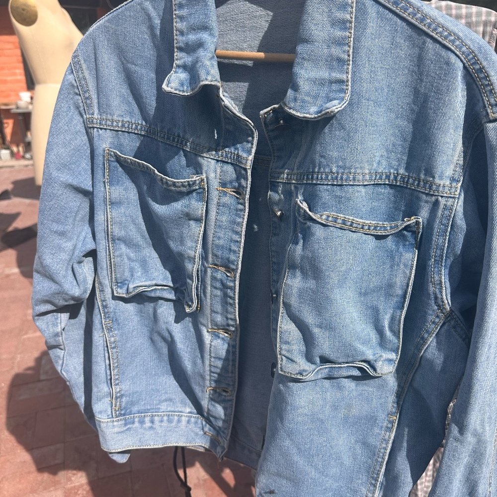 Mens Jean Jacket - Picture 3 of 9